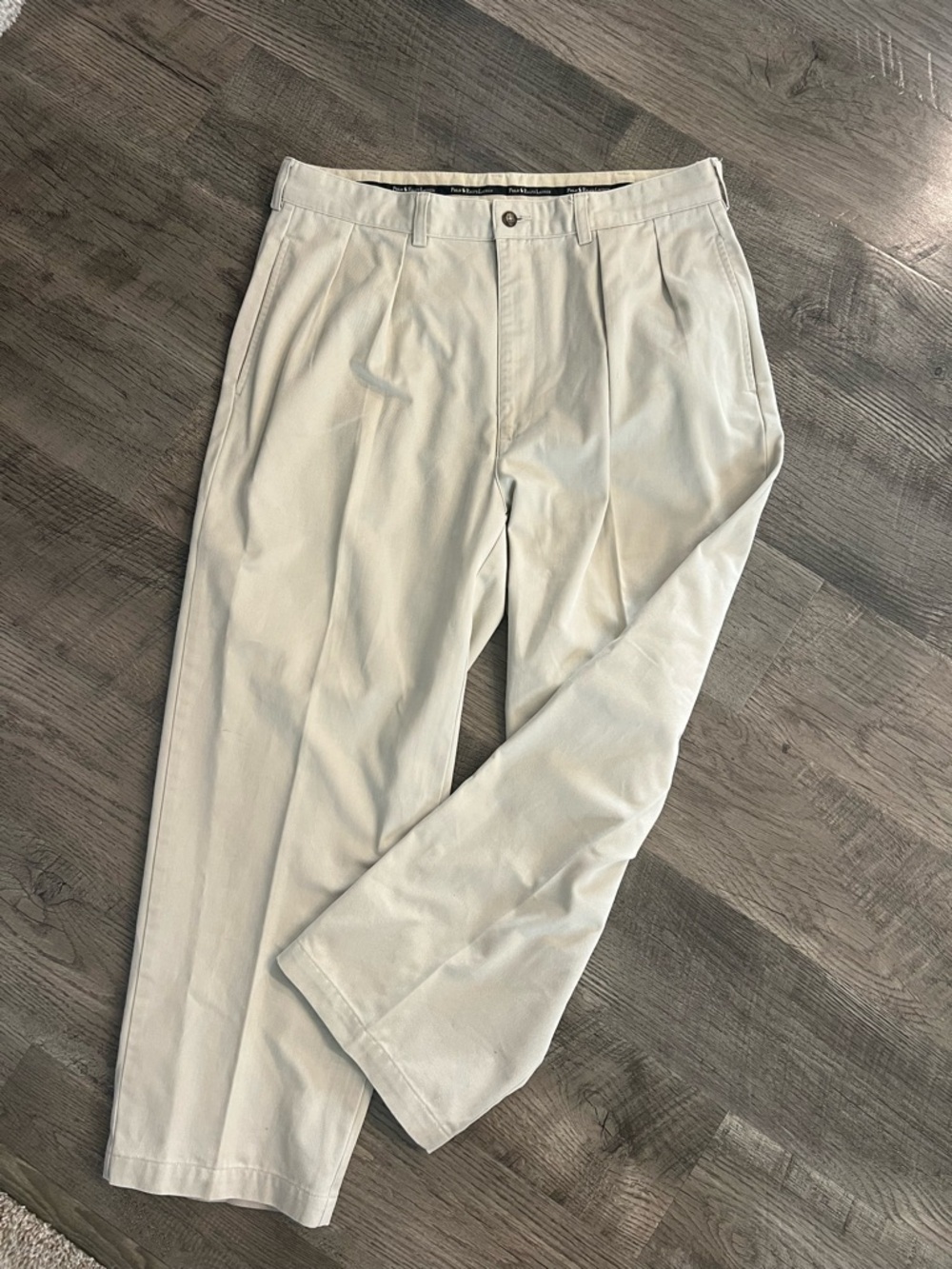 Polo by Ralph Lauren Andrew 35x30 Pleated Chinos